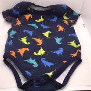 Monkey Bars Dinosaur Infant Boys Bodysuit Size 6-9
